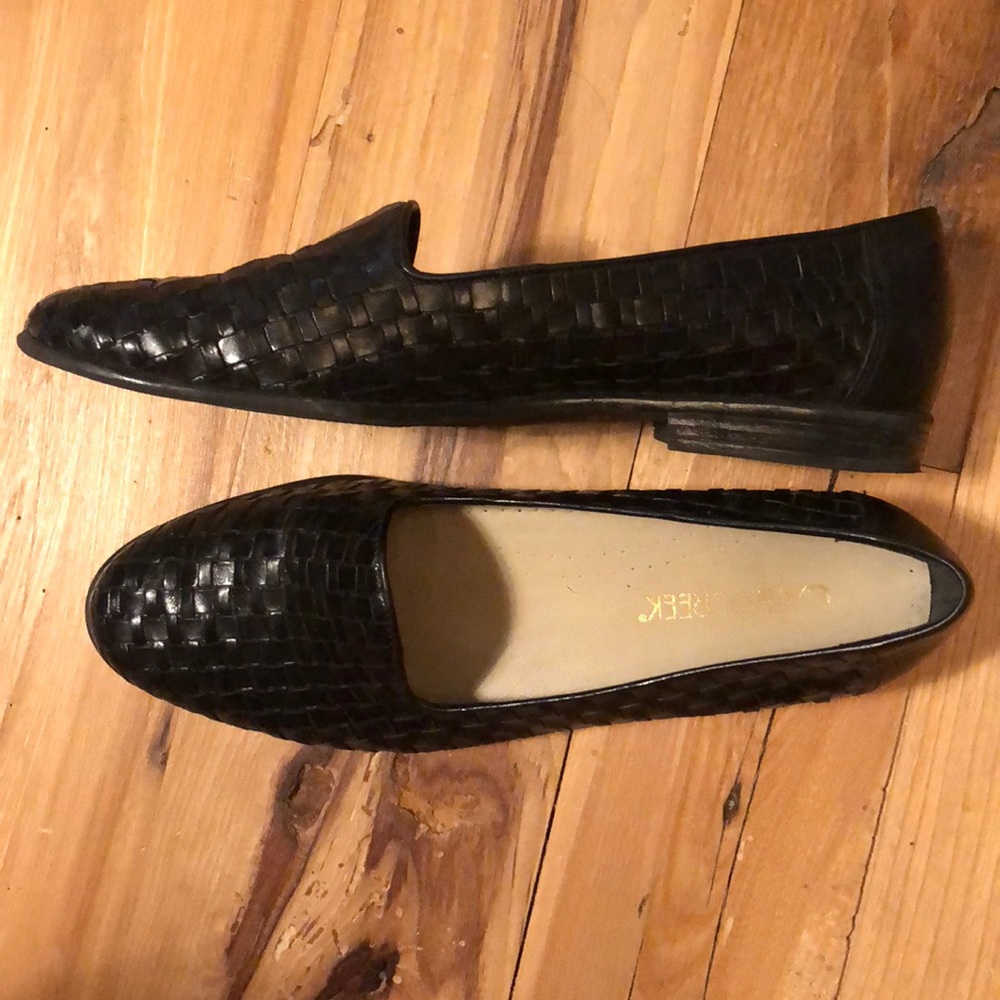 Cabin Creek Woven Leather Loafers